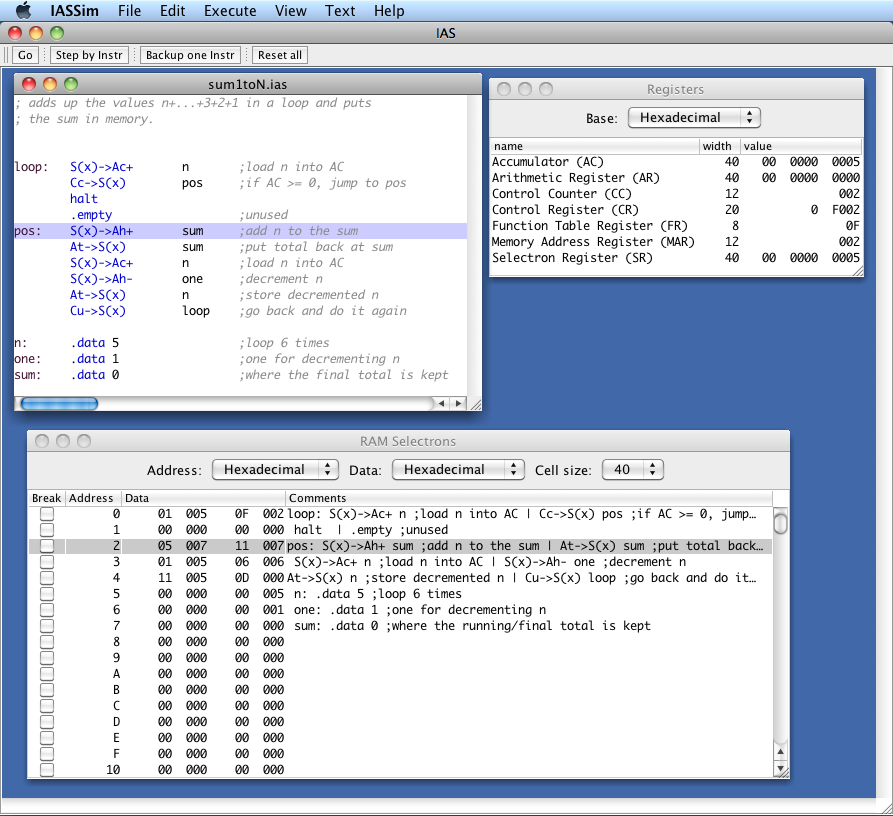 IAS Sim Home Page
